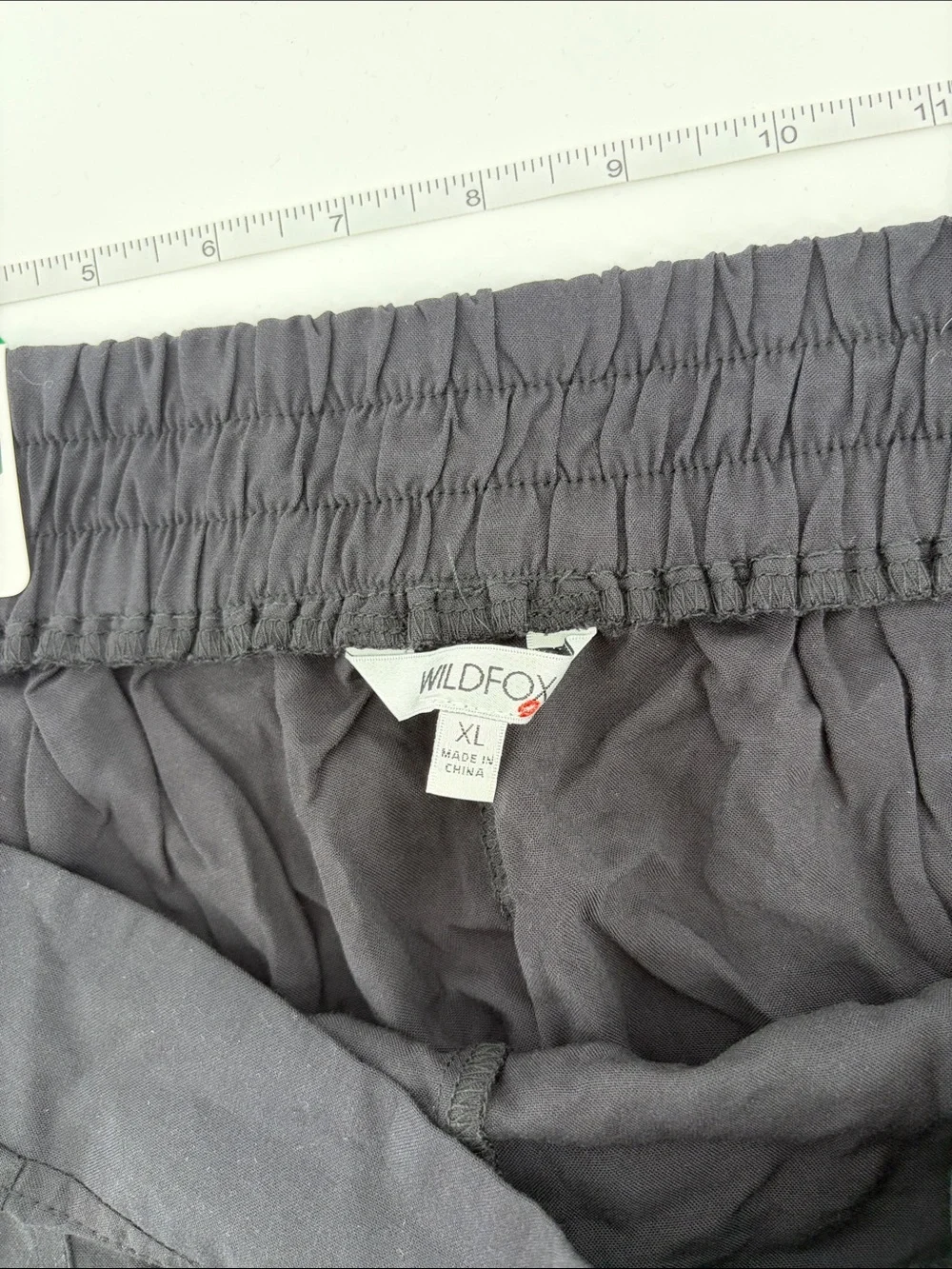 NWT Wildfox Women's Casual High-Waist Black Rayon Shorts Sz XL